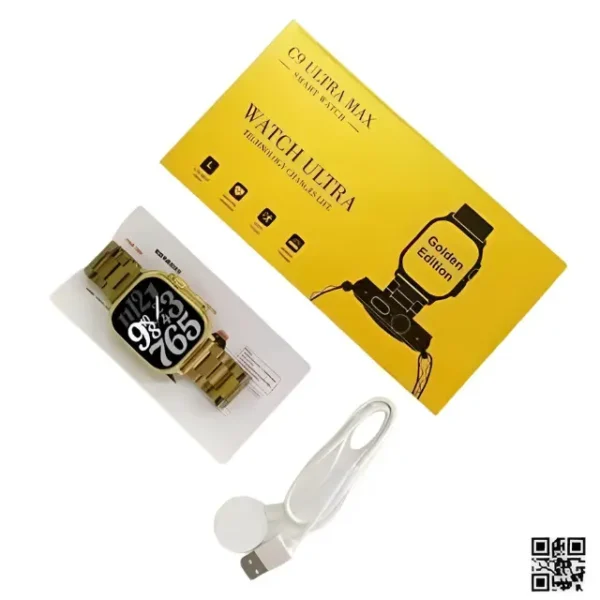 3 C9 Ultra 2 gold edition with 2 strap