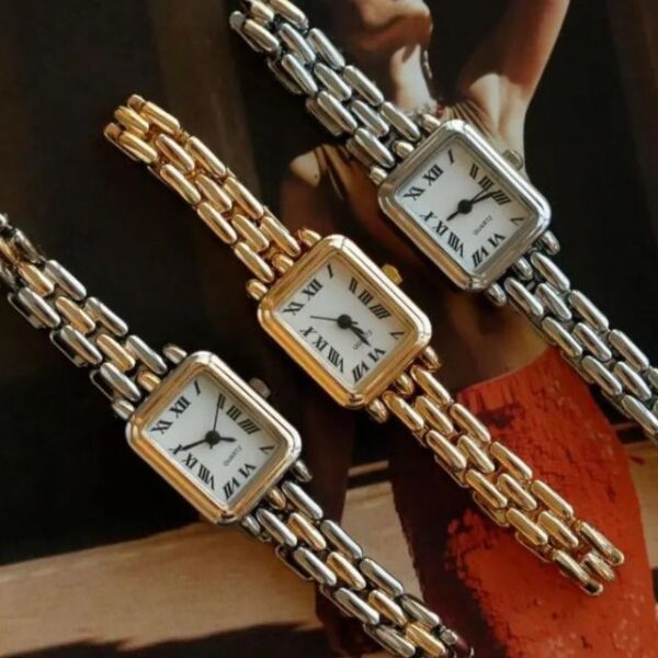 Girls Golden Watches