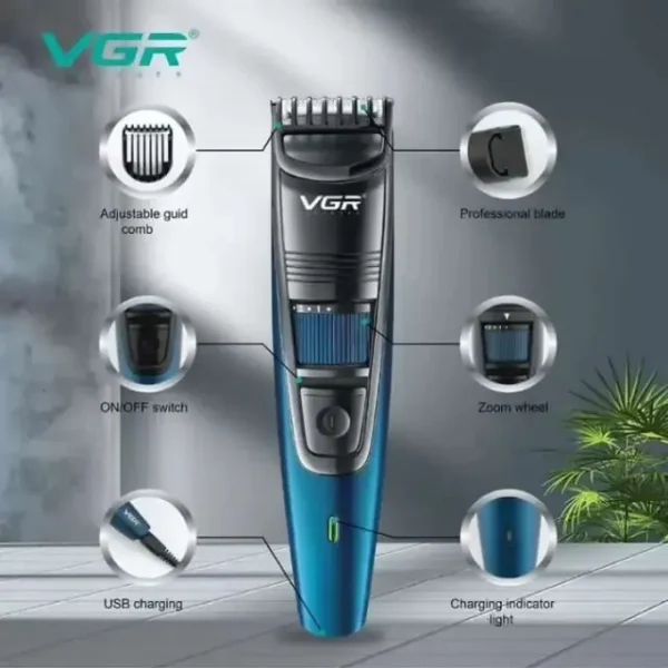 2 VGR V-052 Trimmer Hair Clipper & Beard Trimmer