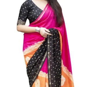 Digital Print Sharee with Blouse