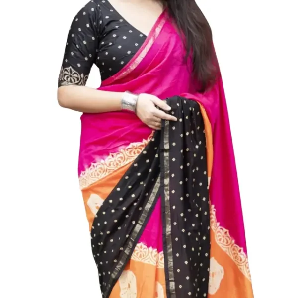 Digital Print Sharee with Blouse