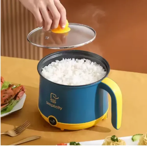 Household 1.8 Liter Electric Cooking Pot (2) Household 1.8 Liter Electric Cooking Pot