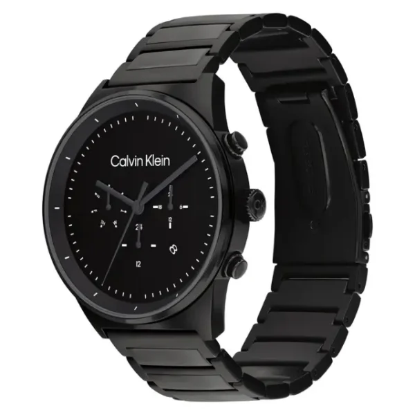 b (2) Black Multi-function Watch