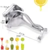 Aluminium Steel Heavy Duty Handhold Press Fruit Juicer