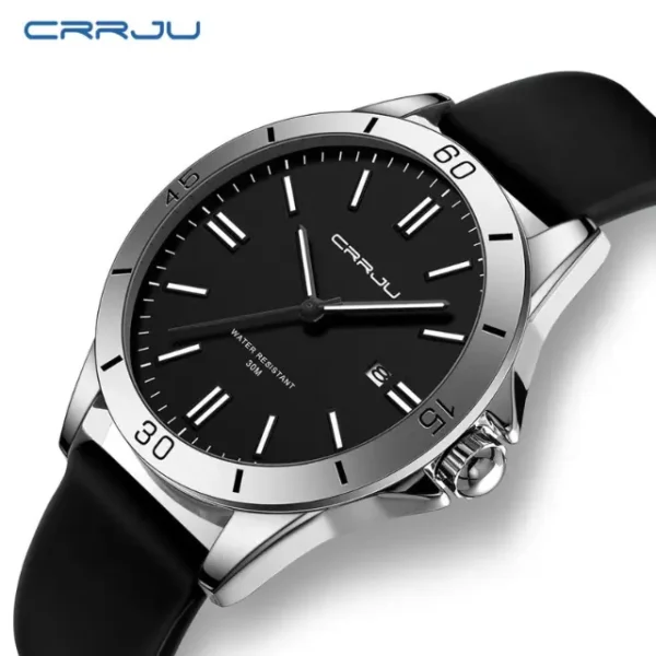 Crrju New 5025 Men's & Ladies' Waterproof Watch