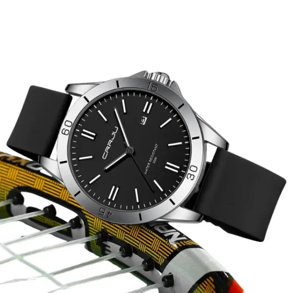 Crrju New 5025 Men's & Ladies' Waterproof Watch