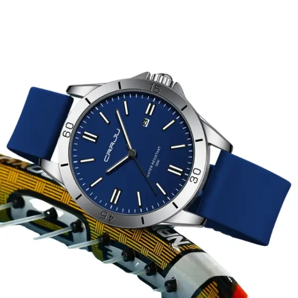Crrju New 5025 Men's & Ladies' Waterproof Watch