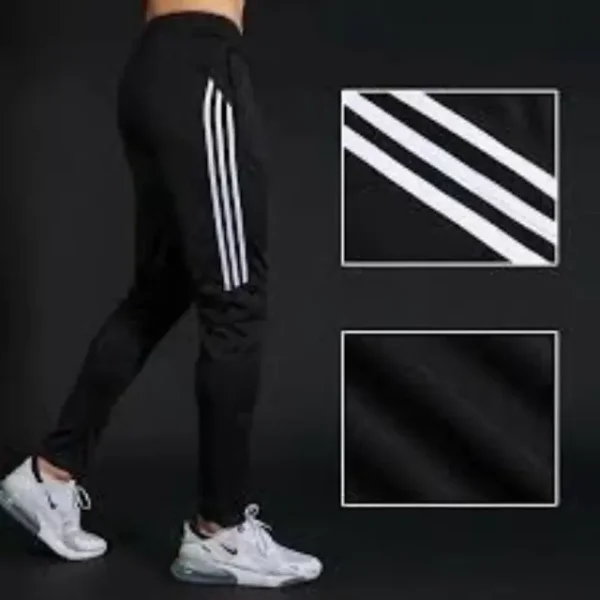 Men's Casual Sports Trouser- 3stripe