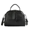 Multi-layer large capacity commuting bag(Black)