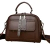 Multi-layer large capacity commuting bag(Coffee)