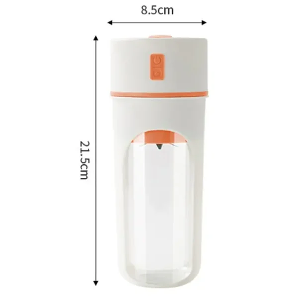 Portable Electric Juicer Machine 480ml – Random Colors (1) Portable Electric Juicer Machine 480ml – Random Colors
