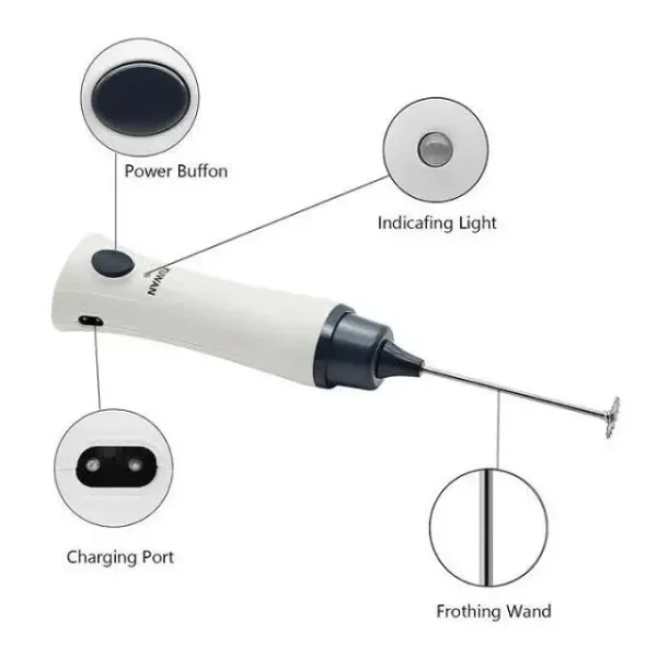 Rechargeable Hand Mixer And Egg Beater (1) Rechargeable Hand Mixer And Egg Beater