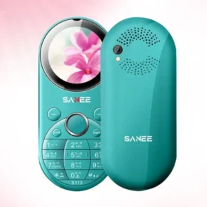 Sanee S113 Dual Sim Stylish Button Phone (blue)