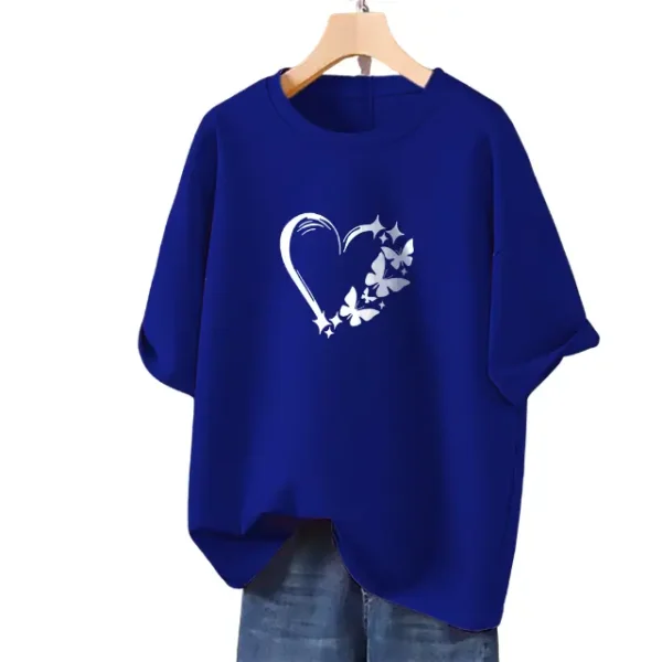 Lovely Drop shoulder T-shirt for Women