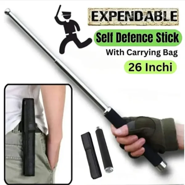 Extendable Self-Defense Stick (26 inch) Extendable Self-Defense Stick (26 inch)