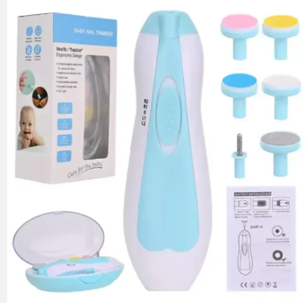For Newborn Infant Baby Nail Trimmer Electric (1) For Newborn Infant Baby Nail Trimmer Electric