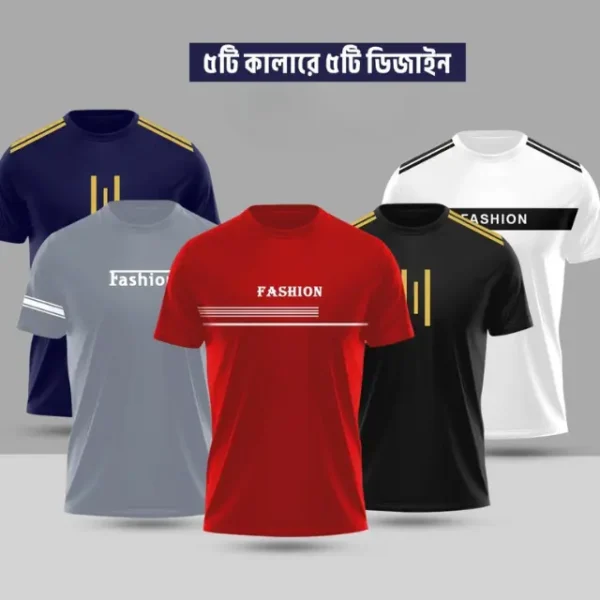 StylishComfortable sports T-Shirt 5 (Five) pis combo offer StylishComfortable sports T-Shirt 5 (Five) pis combo offer