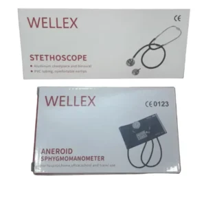 WELLEX Stethoscope And WELLEX Aneroid Sphygmomanometer