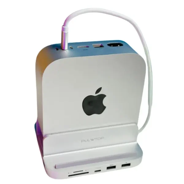 PULWTOP BS212D 9-in-1 Mac mini M4 Dock with SSD Enclosure (1) PULWTOP BS212D 9-in-1 Mac mini M4 Dock with SSD Enclosure