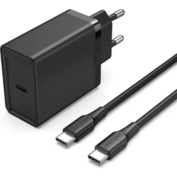 Vention FAHWF-EU 1-port 25W USB-C Wall Charger Vention FAHWF-EU 1-port 25W USB-C Wall Charger