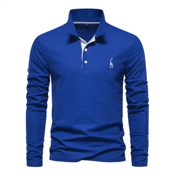 Men's cotton POLO T-shirt (1) Men's cotton POLO T-shirt