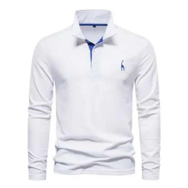 Men's cotton POLO T-shirt (5) Men's cotton POLO T-shirt