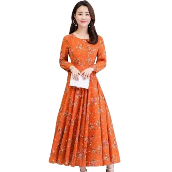 Women's Long-Sleeve Dress (3) Women's Long-Sleeve Dress