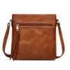 Leather Cross-Body Bag