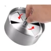 Stainless Steel Ashtray Windproof