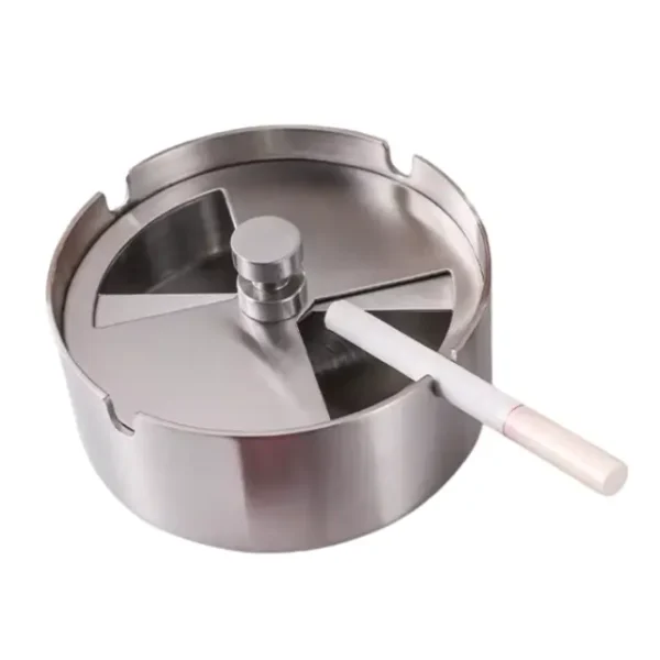 Stainless Steel Ashtray Windproof