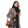 Washed Leather Women's Bag