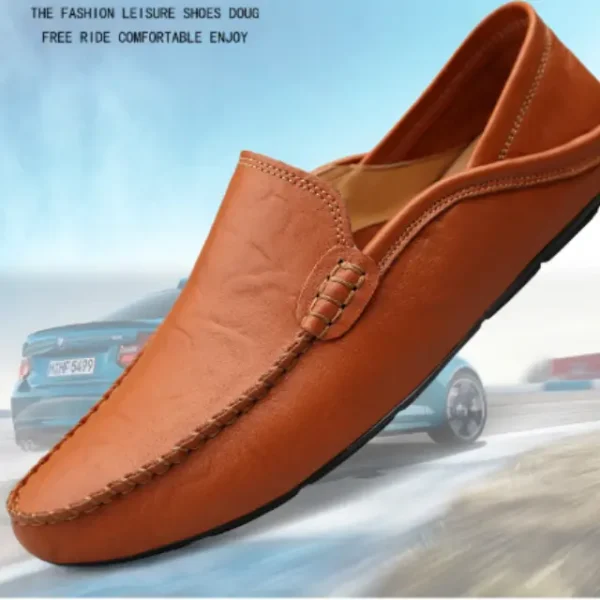 Men's New Shoes Leather