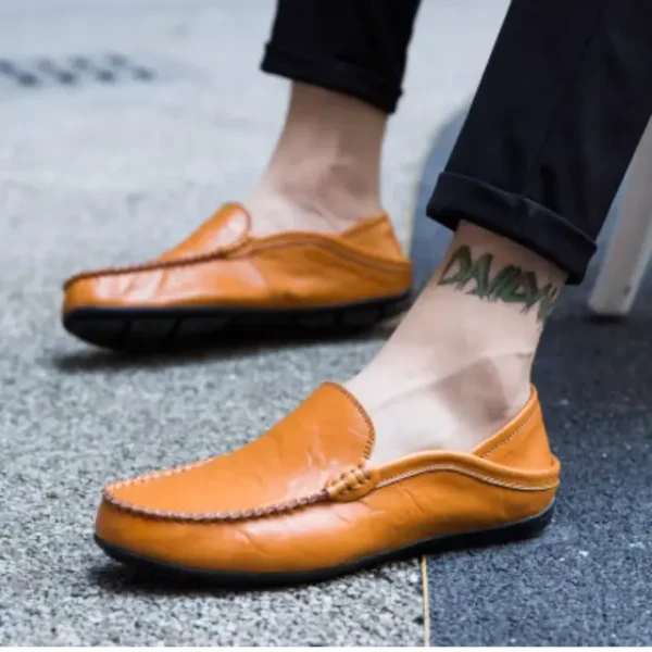 Men's New Shoes Leather