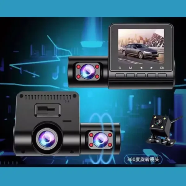 Three-lens driving recorder (3) Three-lens driving recorder