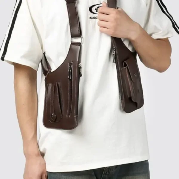 Hidden Shoulder Leather Case