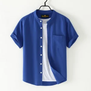 Fashionable half-sleeve shirt for men