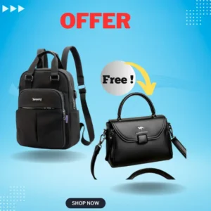 New leisure nylon ladies CHINA Bagpack (Black ) (3) New leisure nylon ladies CHINA Bagpack (Black )
