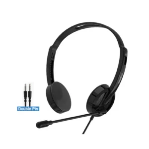 Rapoo H102 Wired Stereo Headphone – Black2 Rapoo H102 Wired Stereo Headphone – Black
