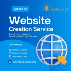 Automated landing page on the website Automated landing page on the website