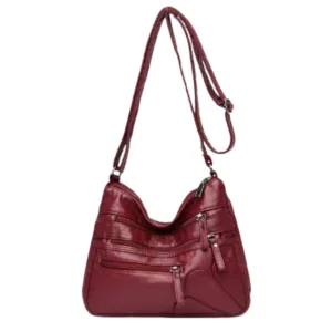 Washed Leather Women's Bag (4) Washed Leather Women's Bag